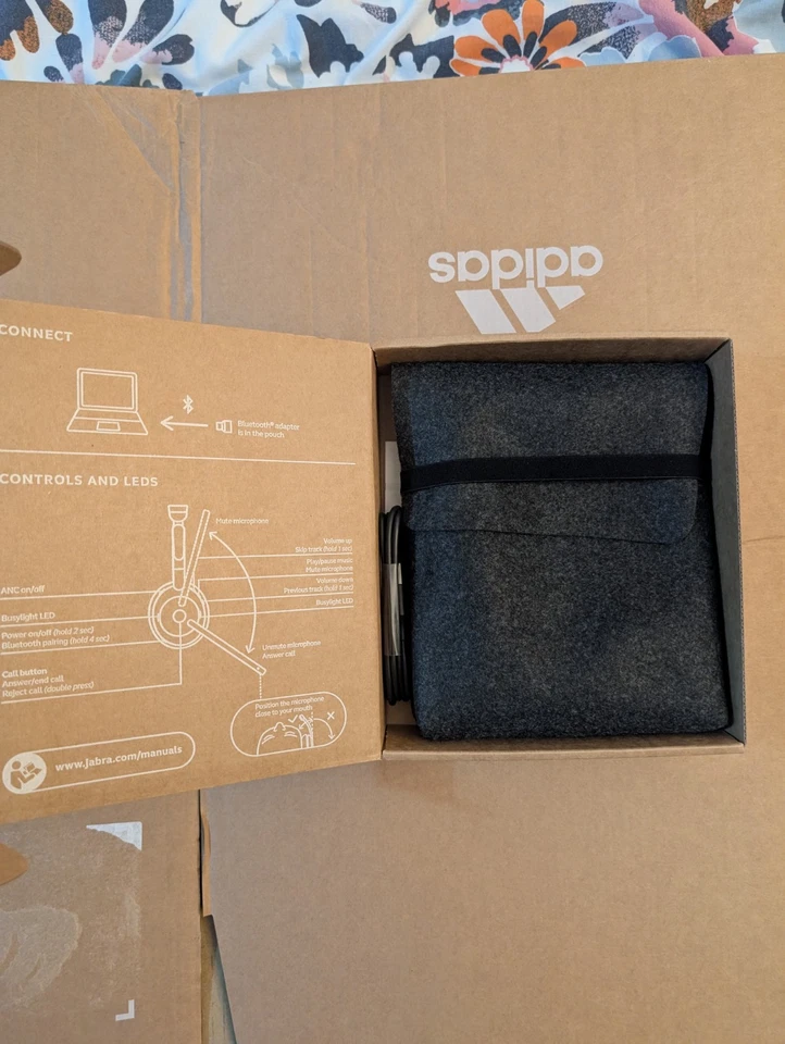 Jabra Bluetooth Headset Evolve2 55 - Link380c MS Stereo 25599-999899 - Image 4 of 4