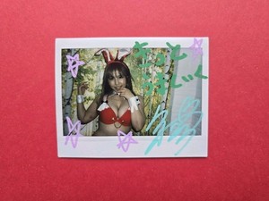 Mina Shirakawa Stardom Hand Signed Instax Polaroid Photo Women's Pro Wrestling