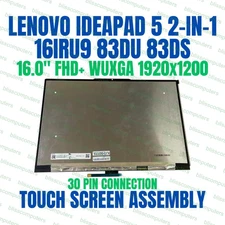 WUXGA LCD Touch Screen Display Assembly Lenovo Ideapad 5 2-in-1 16IRU9 83DU
