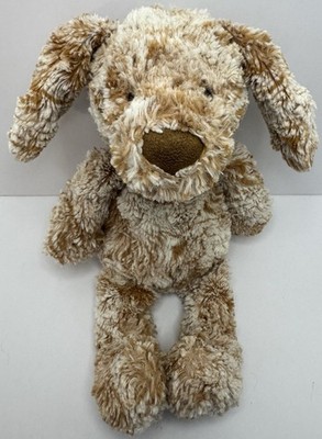 Jellycat Sherbert Puppy Dog Retired 11   2-Toned Brown Plush Stuffed Animal Toy