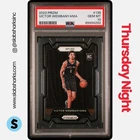 2023 PANINI PRIZM #136 VICTOR WEMBANYAMA RC ROOKIE PSA 10