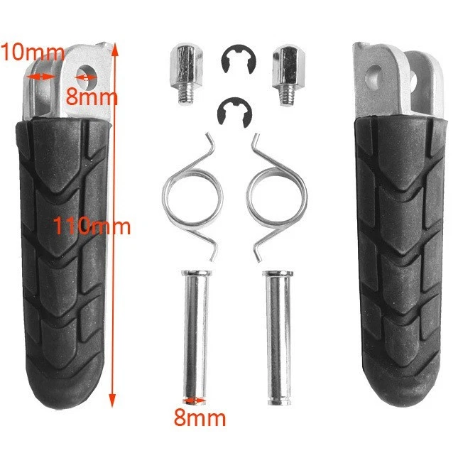 Adecuado para Honda CB400 VTEC F3F4F4 I 1999-2006CBR600 reposapiés pequeño delantero Foto 2 de 4