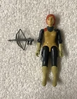 1982 Vintage GI Joe Cobra Lot Scarlett Straight Arm Figure 99% Complete O.G.