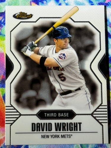 2007 Finest David Wright #1 card