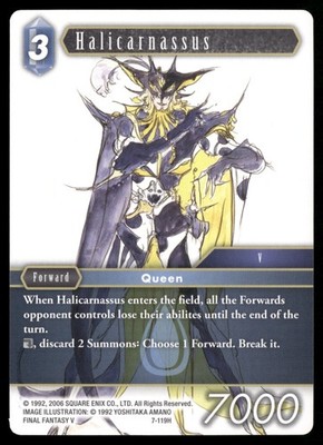 Halicarnassus 7-119H Opus VII NM Final Fantasy TCG
