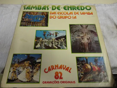 LP Sobrinho a.o. Sambas-De-Enredo Das Escolas De Samba Do Grupo 1A - Carnaval 82