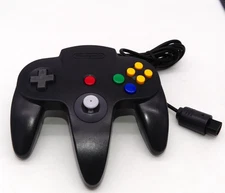 Opened Deep Clean Official Black N64 Controller Stick Greased Nintendo 64