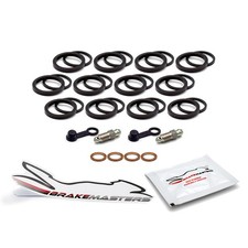 Yamaha VMX 17 V-Max 2011 front brake caliper service components seals