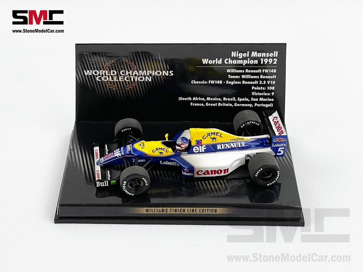 ミニチャンプスF1 1/43 ウィリアムズF1チーム FW14B、FW15C 限定】 ミニチャンプス ウィリアムズ 1/43 F1 FW14B FW15C - メルカリ
