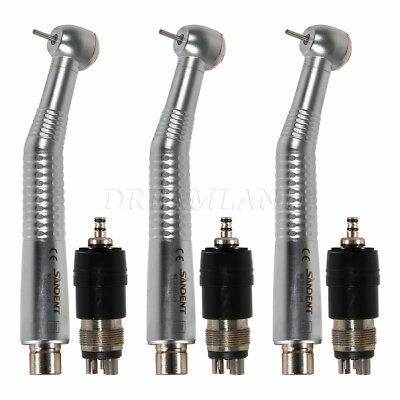 Multi NSK Style Dental High Speed Handpiece Large Head + 4 Hole Quick Coupler