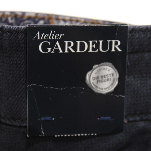 Pantaloni chino/casual Atelier Gardeur nuovi con etichette taglia 56 40 US in misto cotone blu - Foto 13 di 15