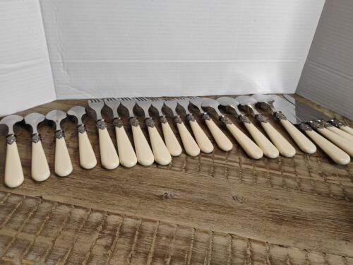 Annova 20 teiliges Besteckset Edelstahl Vintage Silberbesteck Besteckset,... - Bild 7 von 12