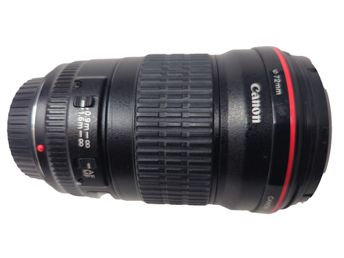 Canon EF 135mm f/2L USM Lens w/B&W F-PRO UV Filter - Picture 2 of 10