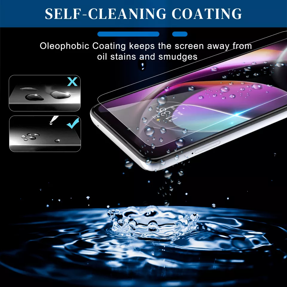2 Pack For Motorola G 5G 2025- 9H TEMPERED GLASS SCREEN PROTECTOR ,Case Friendly - Image 3 of 4