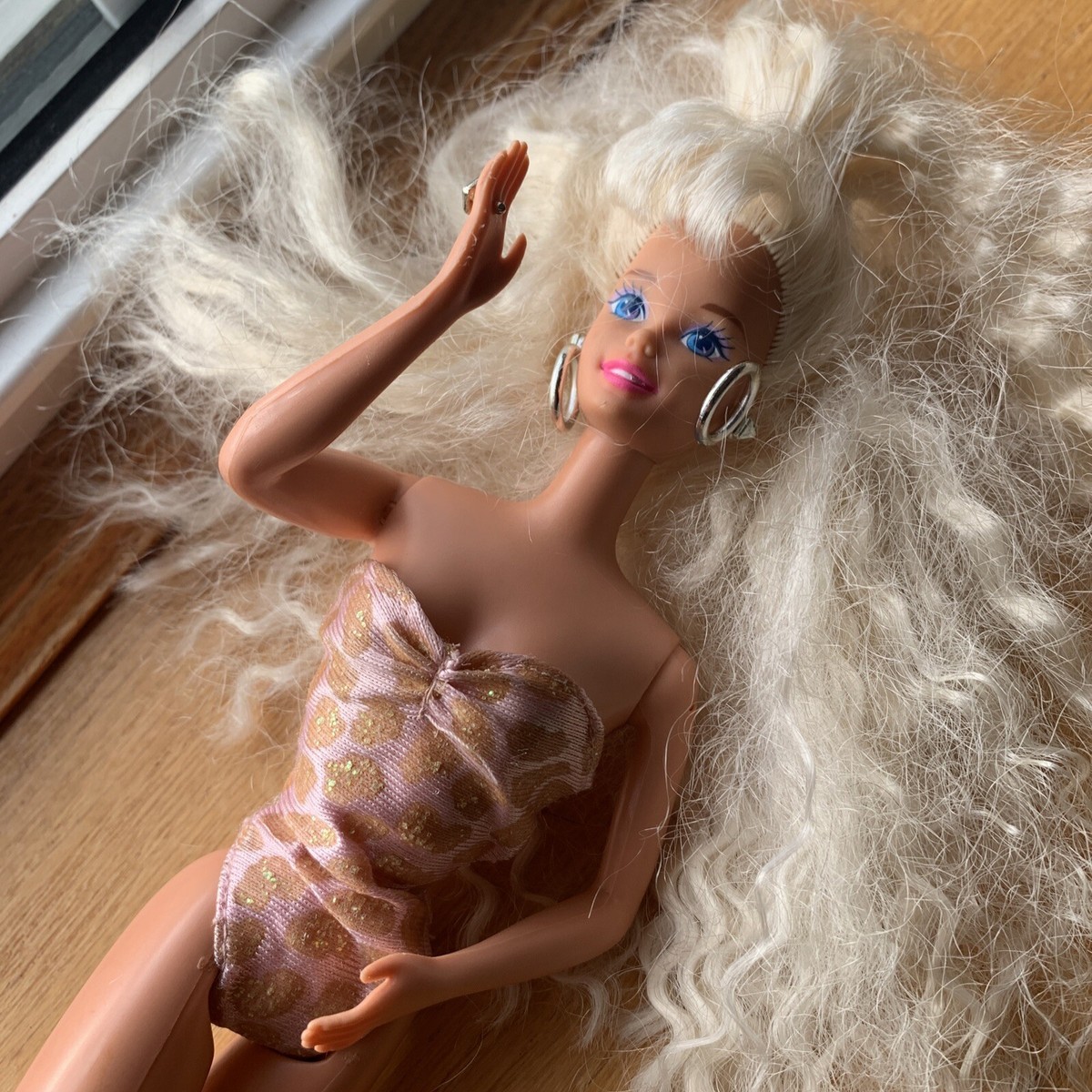 Vintage Barbie Mattel 1966 China Blonde Hair Blue Eyes Doll