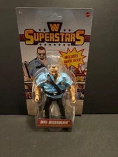 WWE Superstars Series 10 Big Bossman Wrestling Action Figure NEW UNPUNCHED 