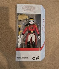 Star Wars The Black Series Purge Trooper Holiday Edition 6    Figure Hasbro