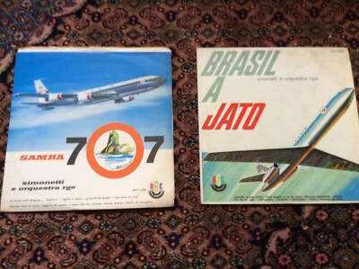 Simonetti E Orquestra RGE [2x Vinyl LP] Samba 707  + Brasil A Jato