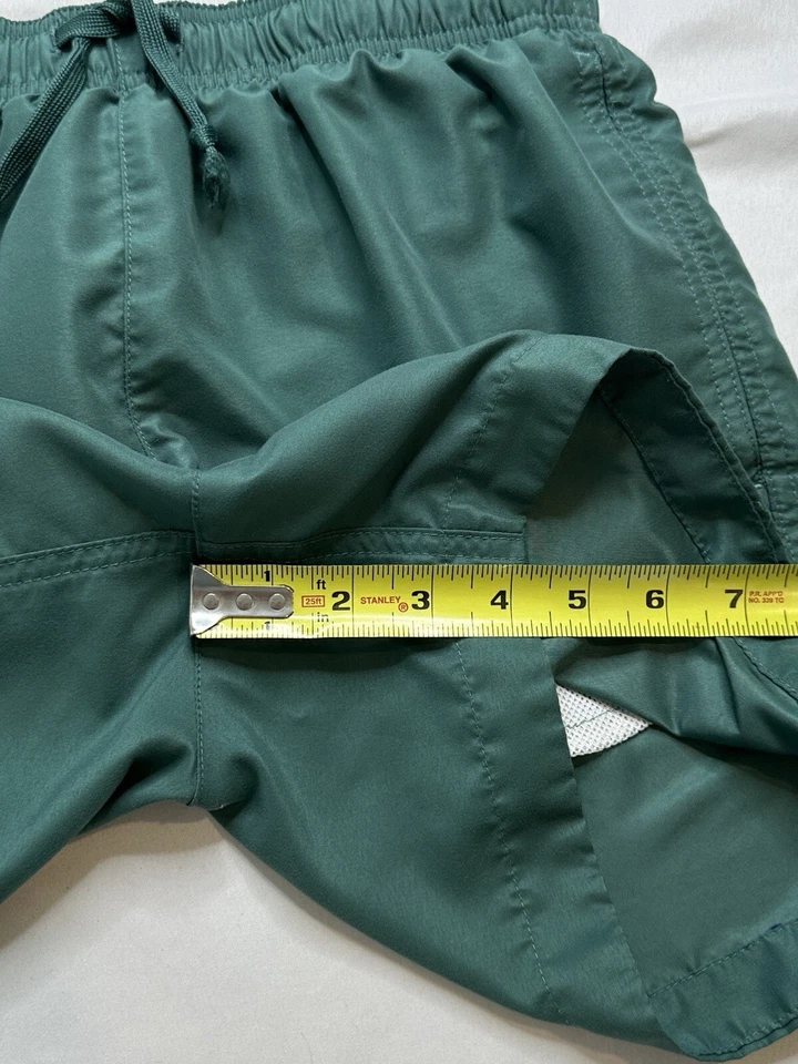 Pacsun 百威游泳裤男式 S 码绿色弹性腰啤酒王 — 第 4/4 张图片