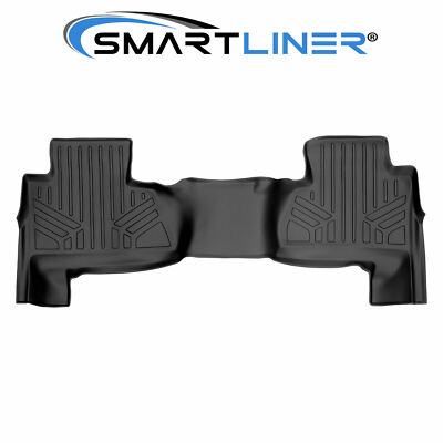 SMARTLINER Custom Fit Floor Mats 2nd Row Liner Set 2015-2020 Suburban Yukon XL