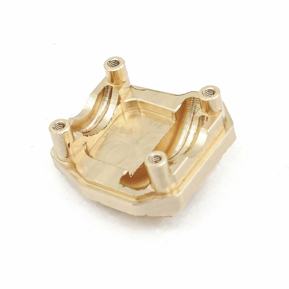 1/10 Axial SCX10 III AX103007 RC Upgrade DIY Front Or Rear Axle Brass Diff Cover - Image 2 of 4