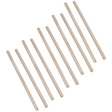 10PK Wooden Bird Perch Canary Budgie Cockatiel Parrot Bird Cage Accessory 16"