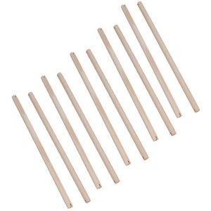 10PK Wooden Bird Perch Canary Budgie Cockatiel Parrot Bird Cage Accessory 16"