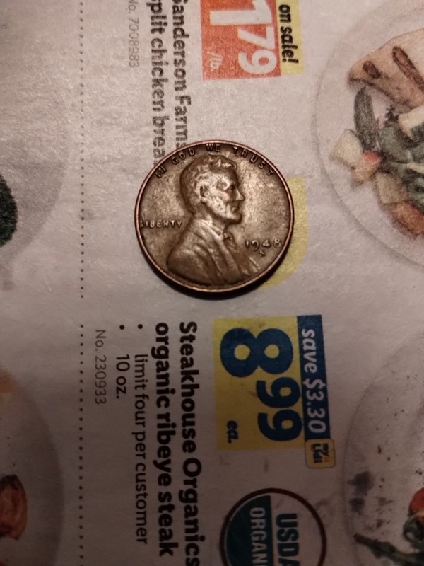 1948 S Wheat Penny +free gift a ticket chance 2 win $100