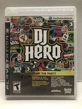 DJ Hero (Sony PlayStation 3, 2009) PS3 Game Only - Complete w/Manual - Free Ship