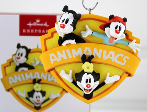 Hallmark Animaniacs Zany To The Max Ornament Christmas Yakko Wakko Dot 2023 New - Picture 3 of 13