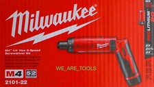 Milwaukee 2101-22 M4 1/4" Hexagon Screwdriver Kit