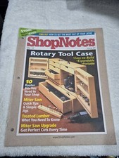 ShopNotes Magazine Vol 12 Issue 67 Rotary Tool Case and Miter Saw Tips