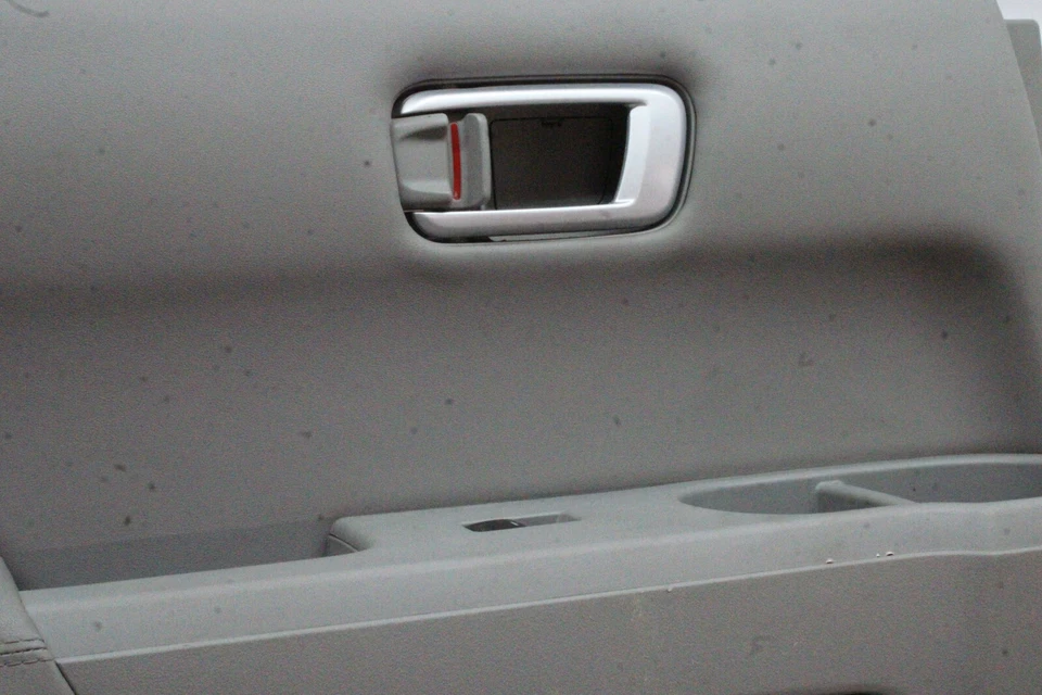 Honda Pilot Touring 2014 panel de puerta trasera izquierda gris OEM 09 10 11 12 13 14 15 Foto 2 de 4