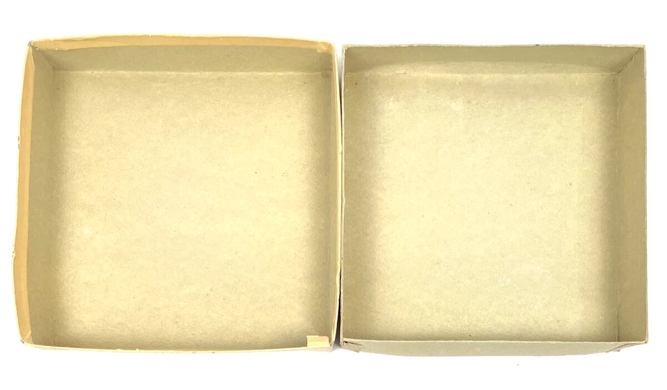 Caja de lencería vintage Ruth Barry liguero mayordomo hermanos satinado calcetería bolso Foto 4 de 4