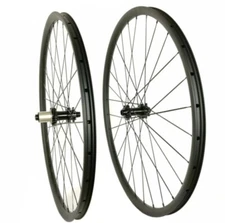 29ER MTB XC Racing Carbon Wheelset 30x25mm Hookless Tubeless UD Matte Finish