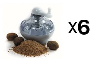 Norpro Nut & Hard Spice Grinder For Nutmeg Ginger Rock Salt Peppercorn (6-pack) on sale Norpro Nut & Hard Spice Grinder For Nutmeg Ginger Rock Salt Peppercorn (6-pack) on sale