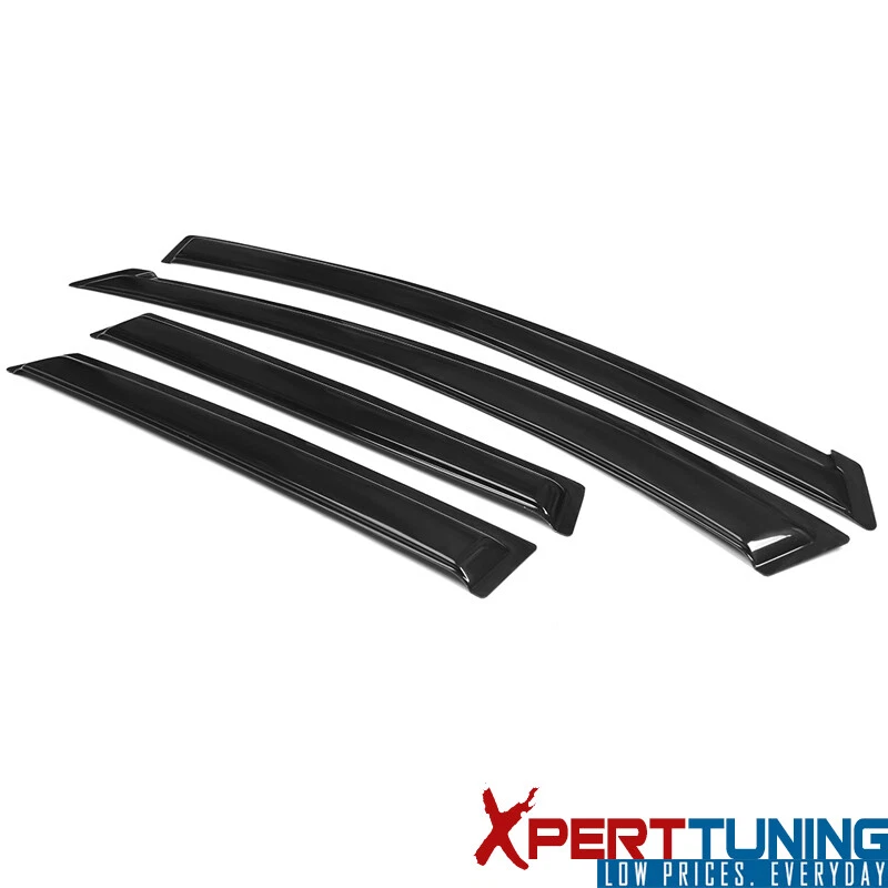 Se adapta a 09-13 Nissan Rogue 14-15 Rogue Select Viseras Ventana Deflector 4 piezas Acrílico Foto 4 de 4