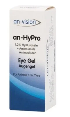 AN-VISION An-HyPro Lubricating Eye Gel for Dogs 7ml Bottle