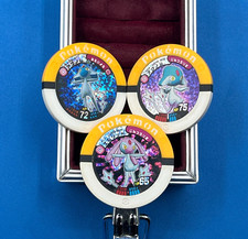 Lot 3 Mesprit Azelf ALL HOLO 3 coin Pokemon Battrio Japanese