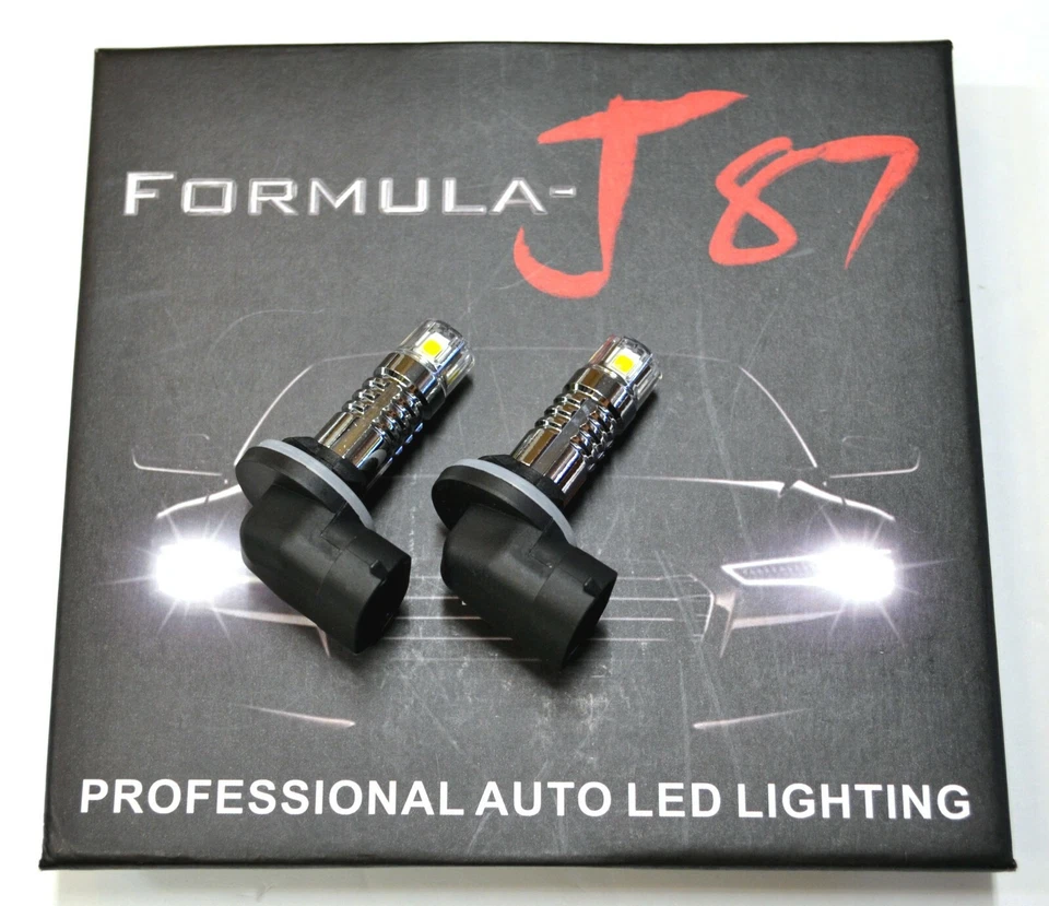 LED 20W 881 H27 White 5000K Two Bulbs Head Light Replacement Lamp Fit Snowmobile - Image 2 of 4