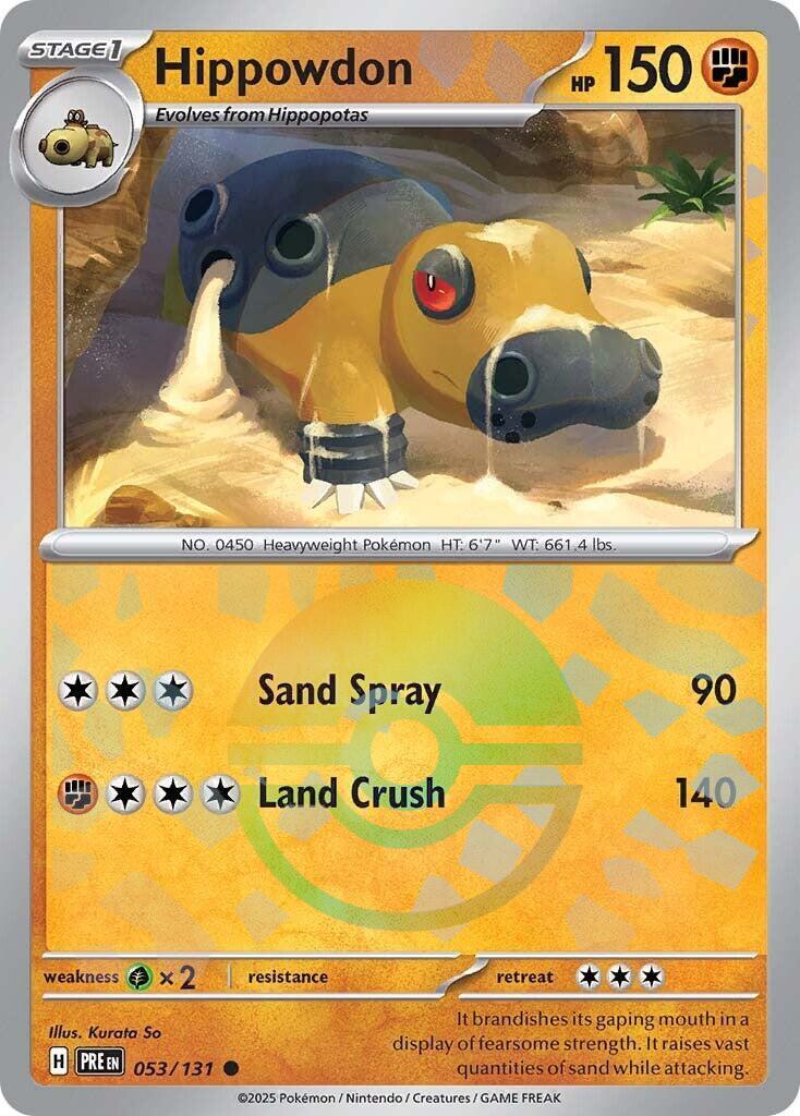 Hippowdon Pokémon TCG Cards for sale | eBay