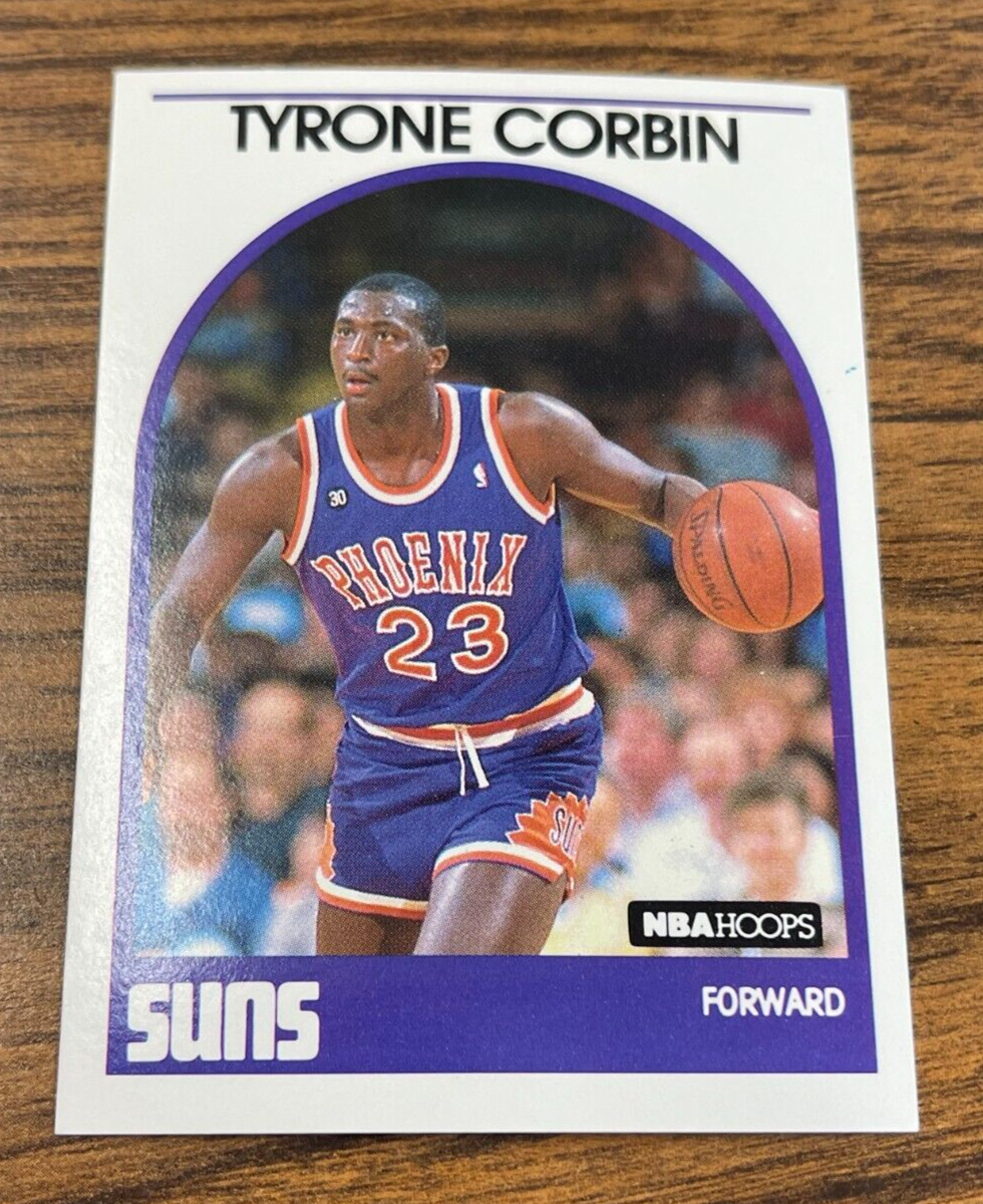 1989 NBA Hoops Card # 263 Tyrone Corbin - Phoenix Suns | eBay