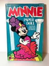 Colorforms Minnie Paper Doll With 11 Outfits and 9 Wild Hats