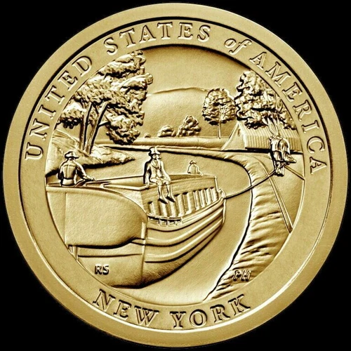 2021-P American Innovation Dollar — photo from the most recent tracked eBay sale