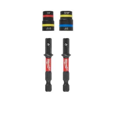 Milwaukee 49-66-4565 SHOCKWAVE QUIK-CLEAR 2-in-1 Magnetic Nut Driver Set