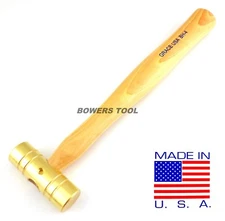 Grace 4oz Brass Hammer Gunsmith Gun Care Machinist BH-4 Made in USA