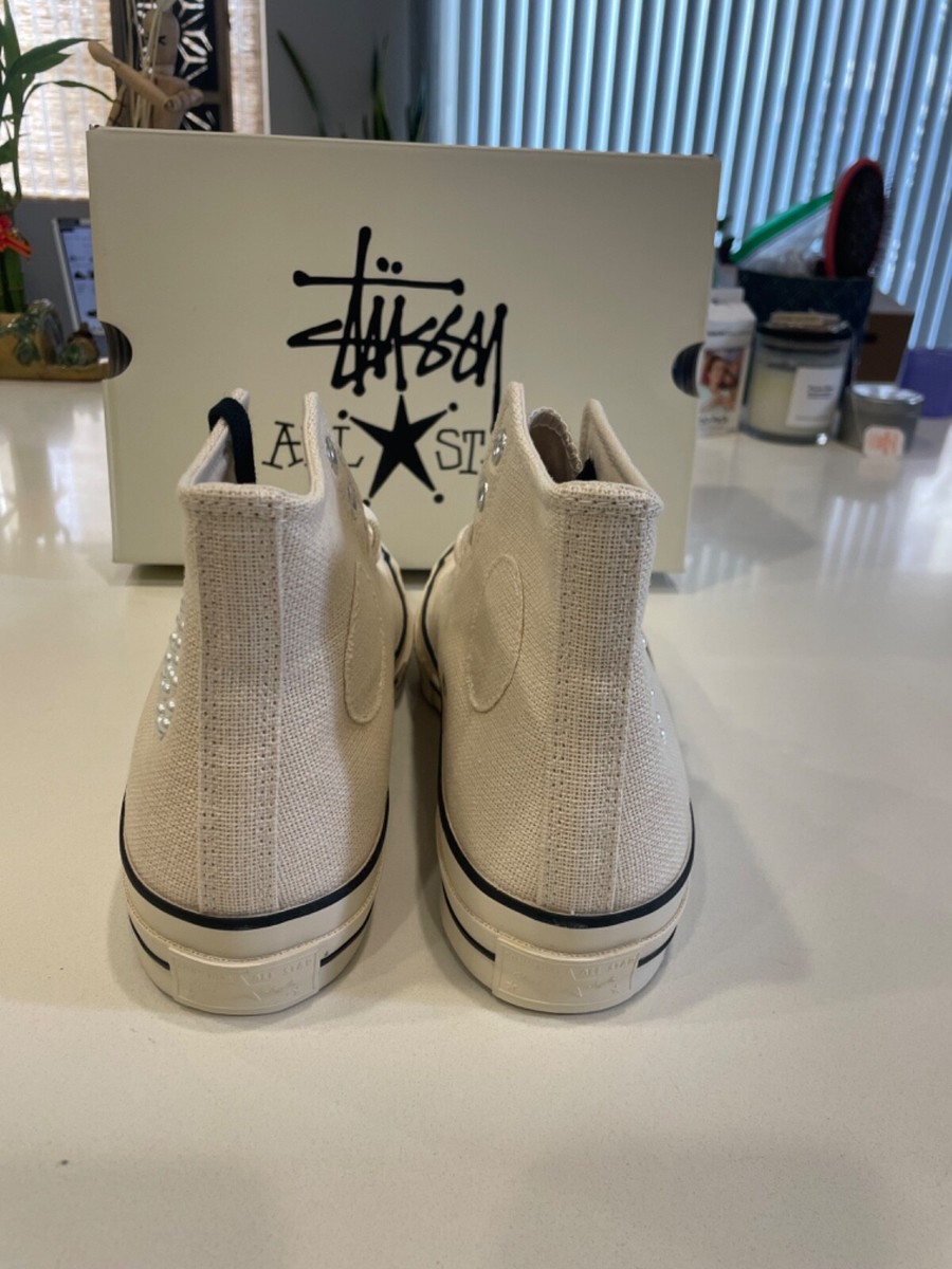 Size 7.5 - Converse Chuck 70 x Stussy High Fossil | eBay