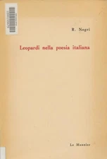 Leopardi nella poesia italiana (Documenti e studi leopardiani, 4)