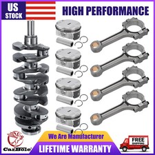 Crankshaft Con Rods Pistons Rings Kit For Chevrolet Gmc Buick Ecotec 2.4l