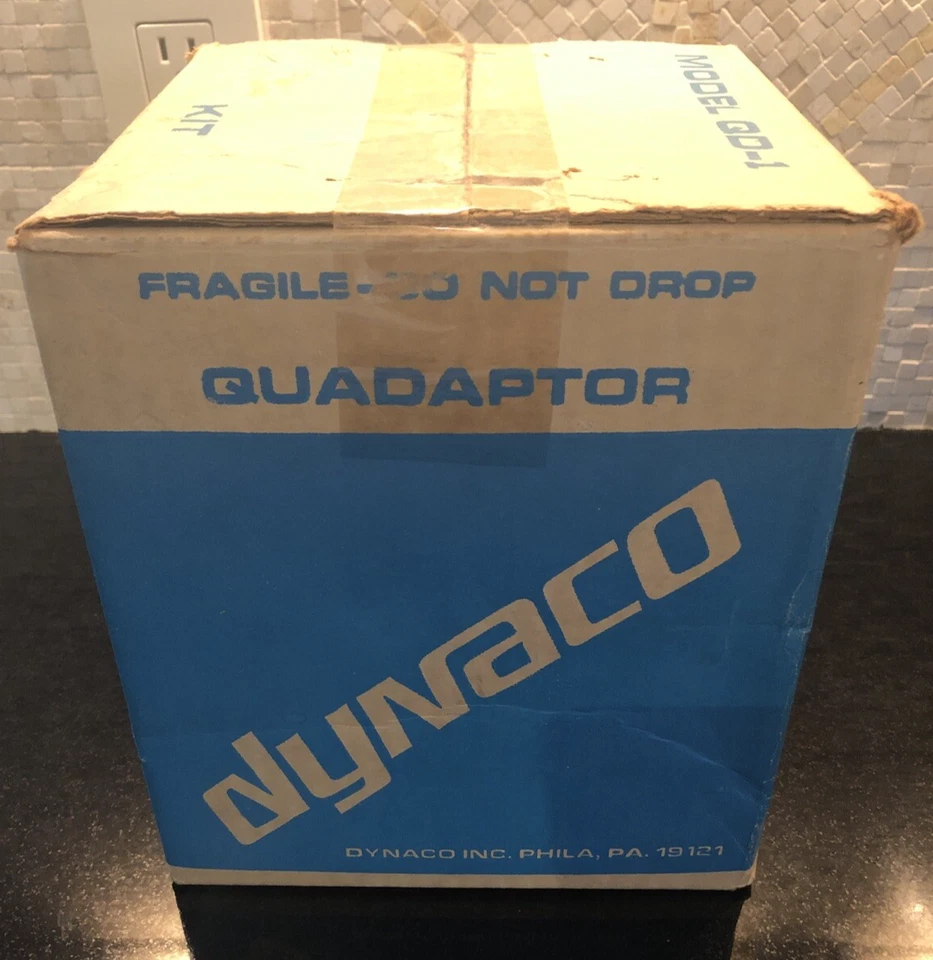 Procesador de Sonido Pasivo Dynaco Quadaptor Modelo QD-1 Nuevo Kit en Caja Foto 4 de 4